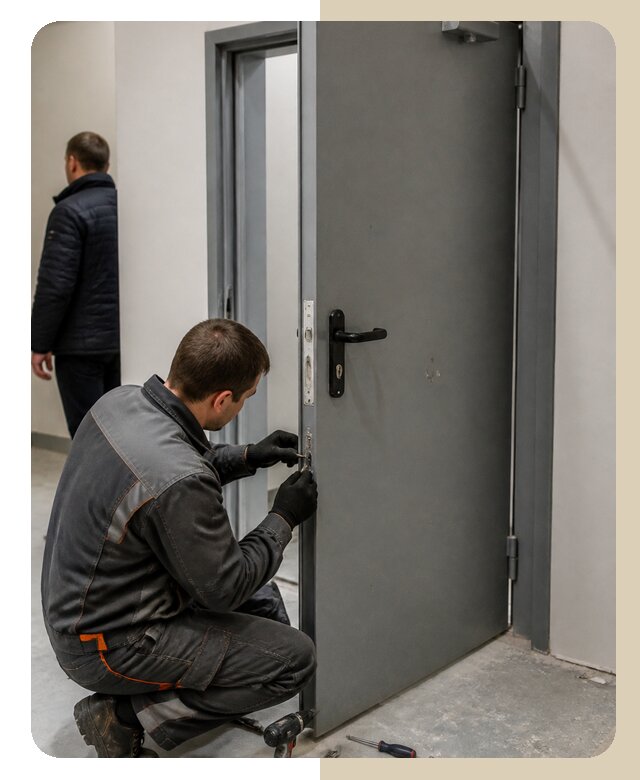 Ремонт противопожарной двери в Надыме по цене 6746 р. | ДвериЛегко-Ндм