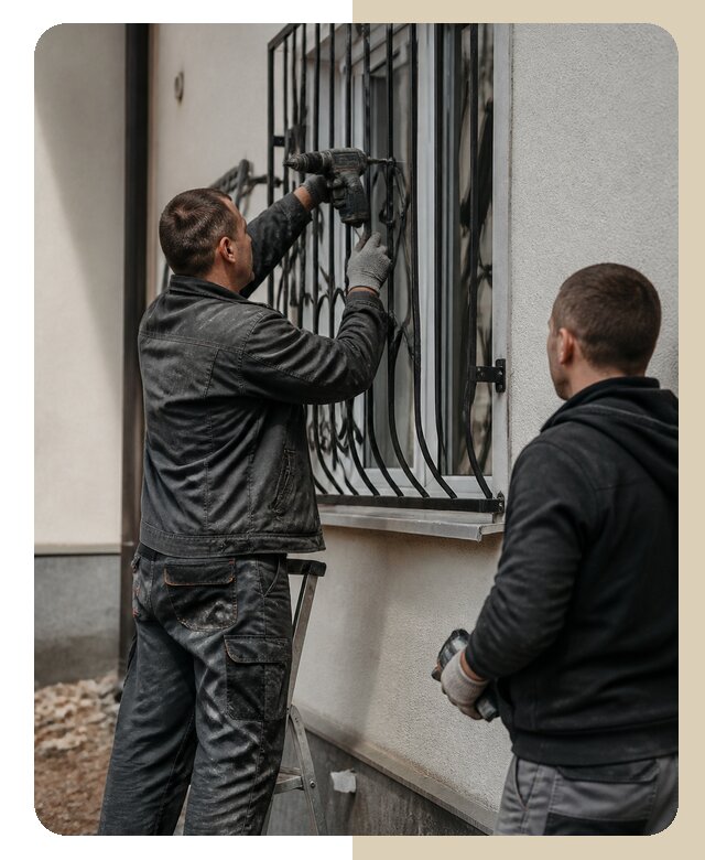 Установка наружных решеток в Надыме от 5085 р. | ДвериЛегко-Ндм
